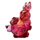 LIULI Crystal Art Crystal Content Rabbit, Wishes of Joy and Fortune, Year of the Rabbit
