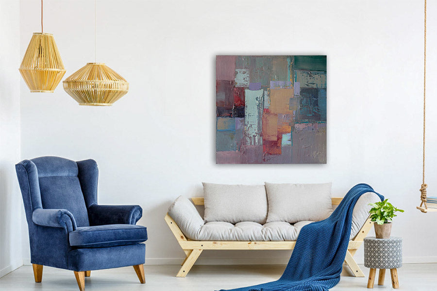 "Waterfall" Oil on Canvas Original Painting