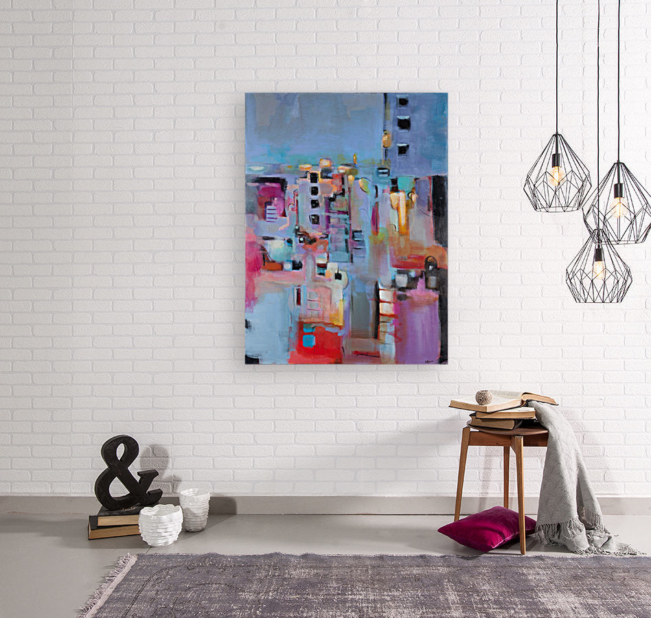 City View Abstract - Canvas Print