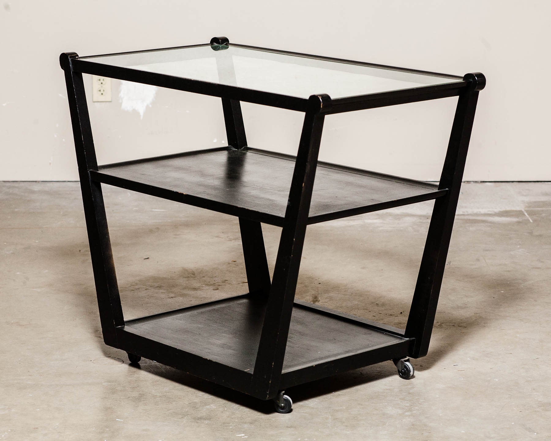 Mid-Century Modern Edward Wormley Precedent Collection for Drexel Bar Cart Server