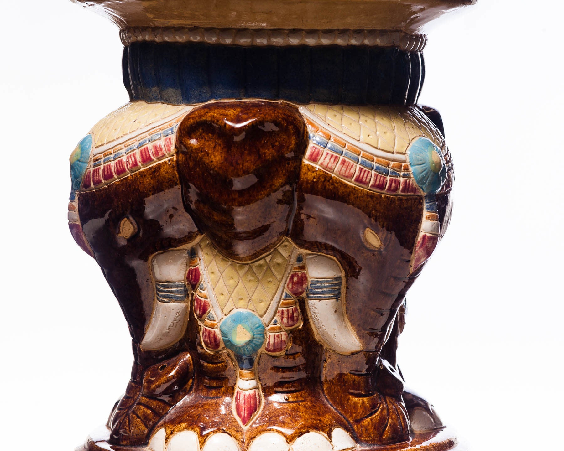 1960s Elephant Garden Seats - a Pair