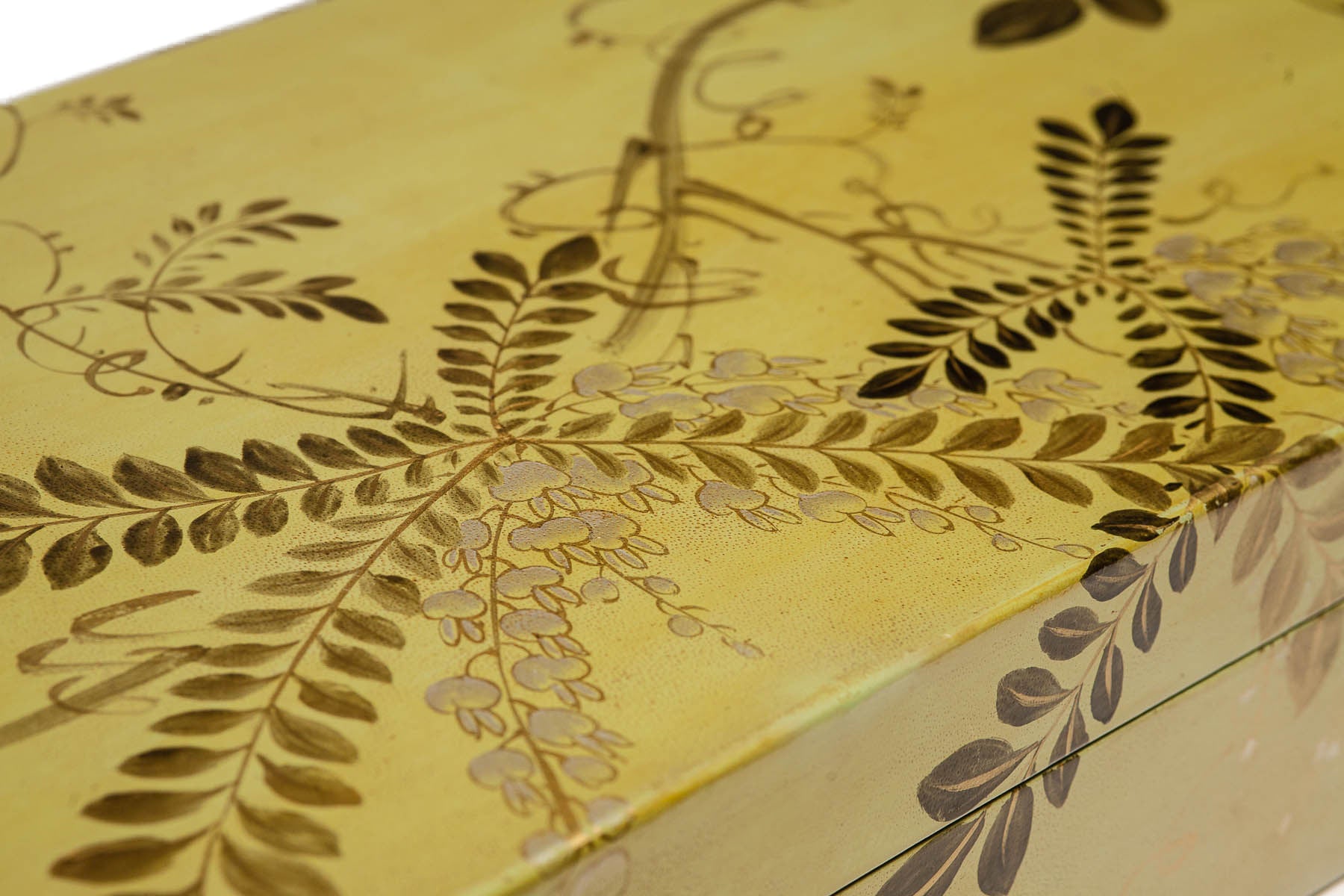 Tea Leaf Green Vitality Leather Box (48") With Full Hardware