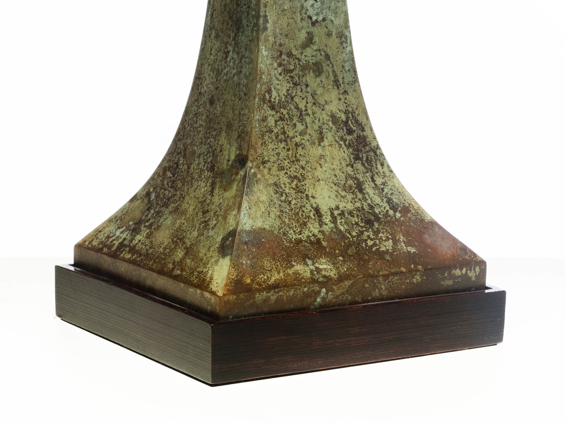 Lawrence & Scott Sven Verdigris Bronze Table Lamp