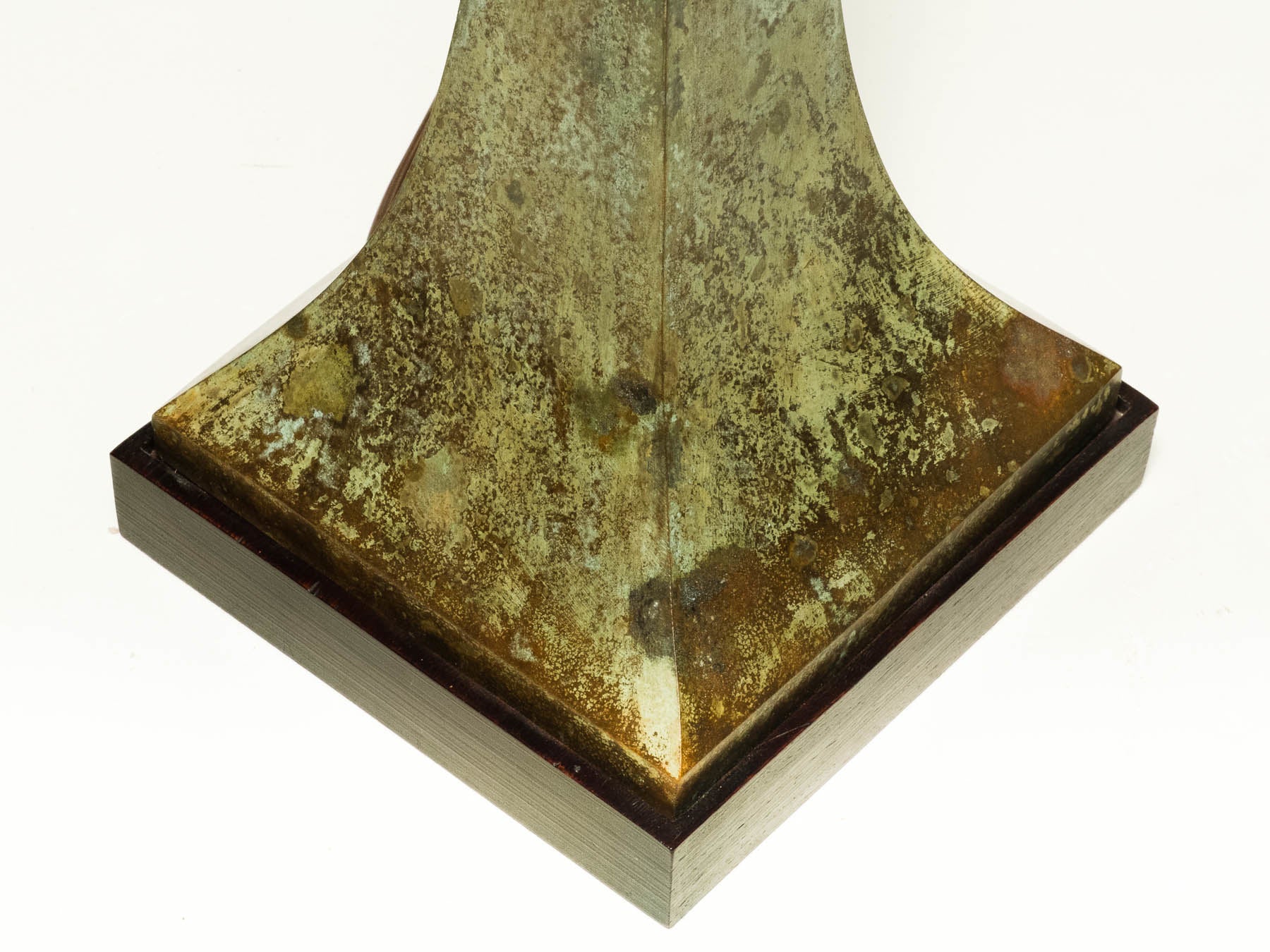 Lawrence & Scott Sven Verdigris Bronze Table Lamp