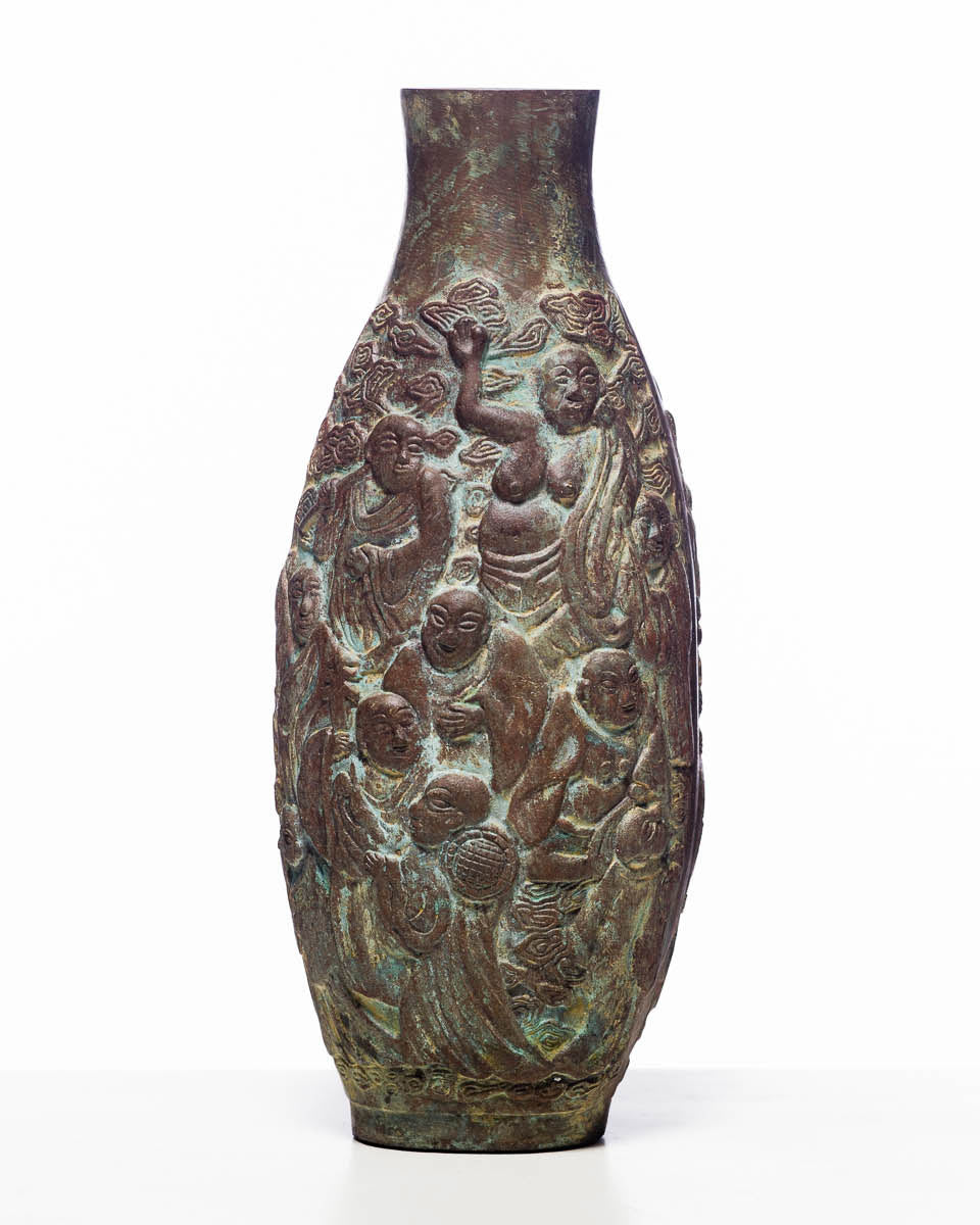 Eighteen Lohan Vase