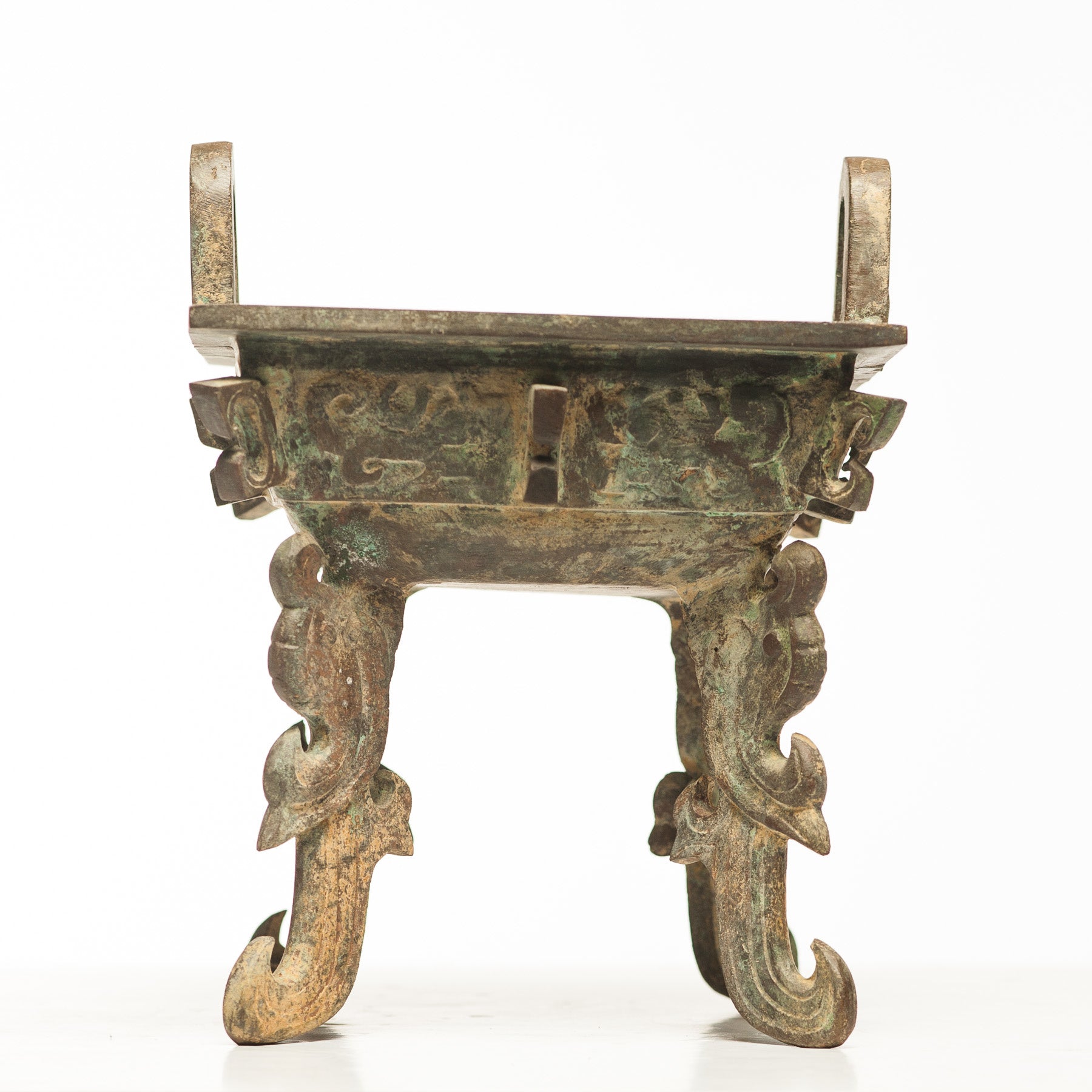 Verdigris Bronze Incense Burner