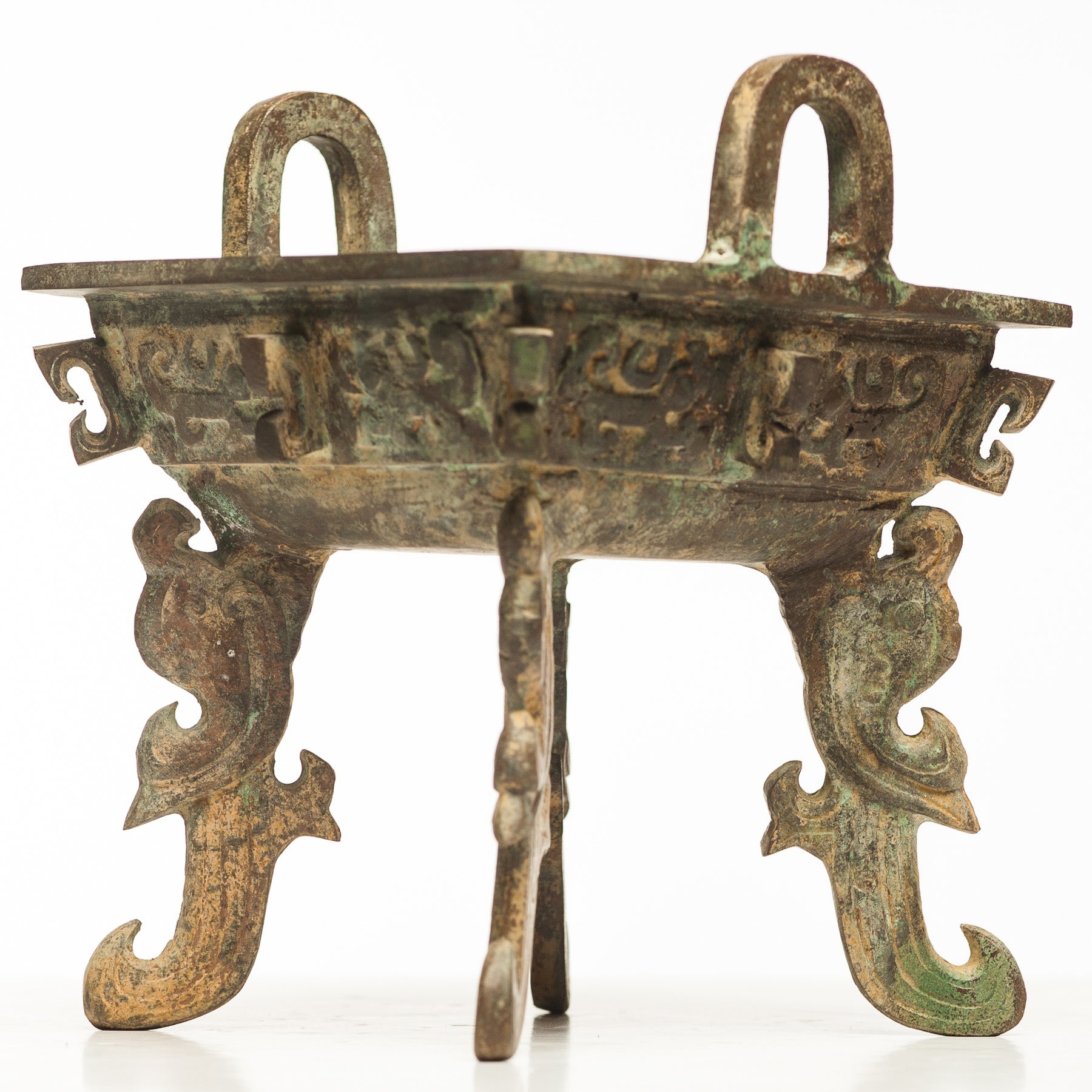 Verdigris Bronze Incense Burner