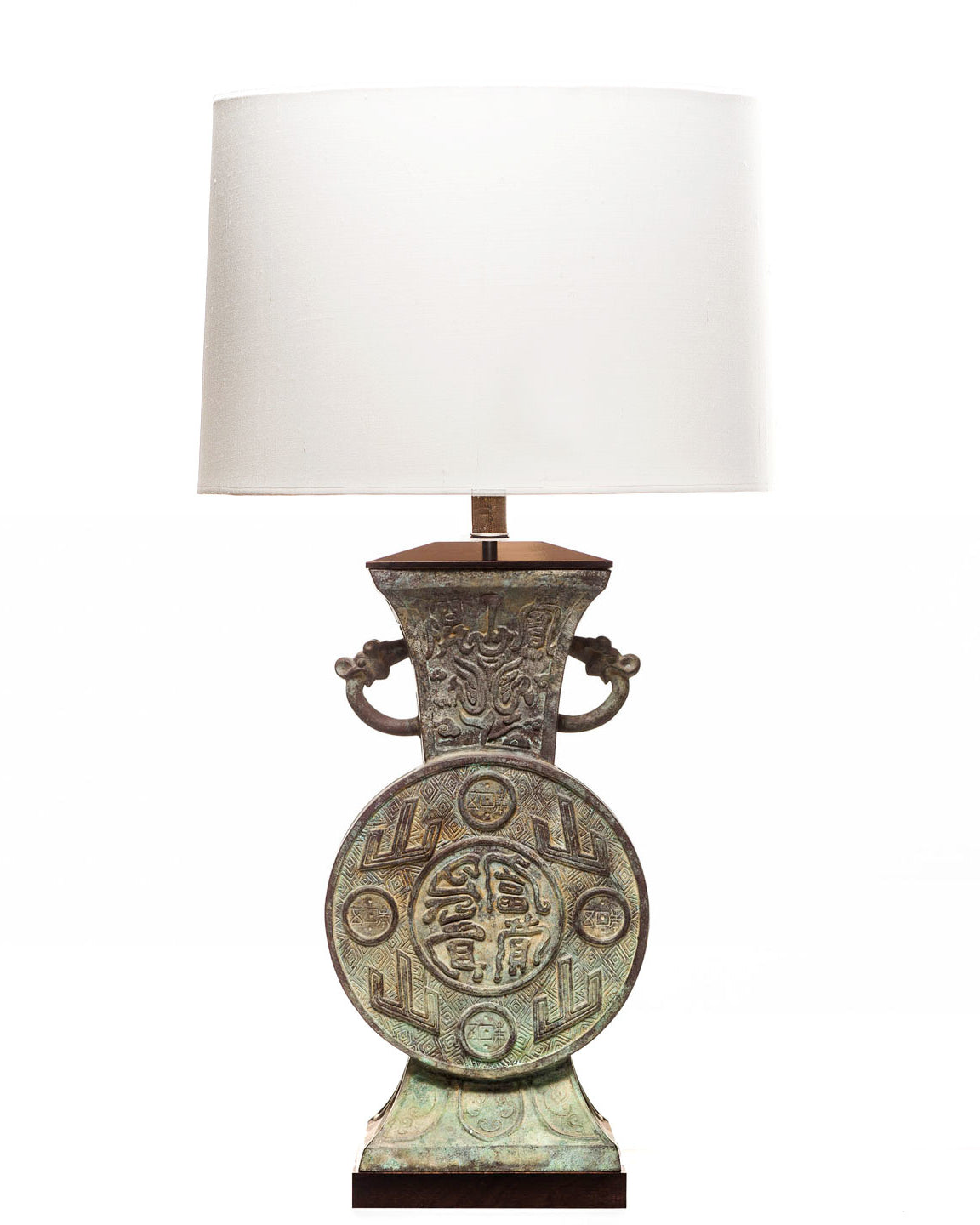 Lawrence & Scott Emersyn Verdigris Bronze Table Lamp