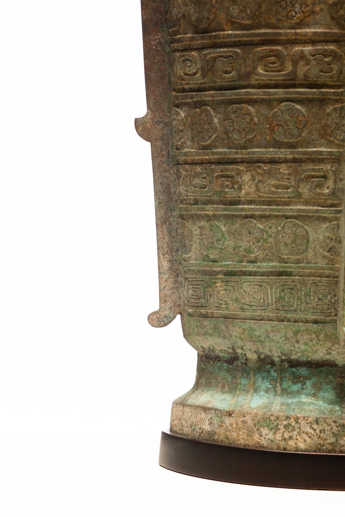 Lawrence & Scott Eclipse Verdigris Bronze Table Lamp