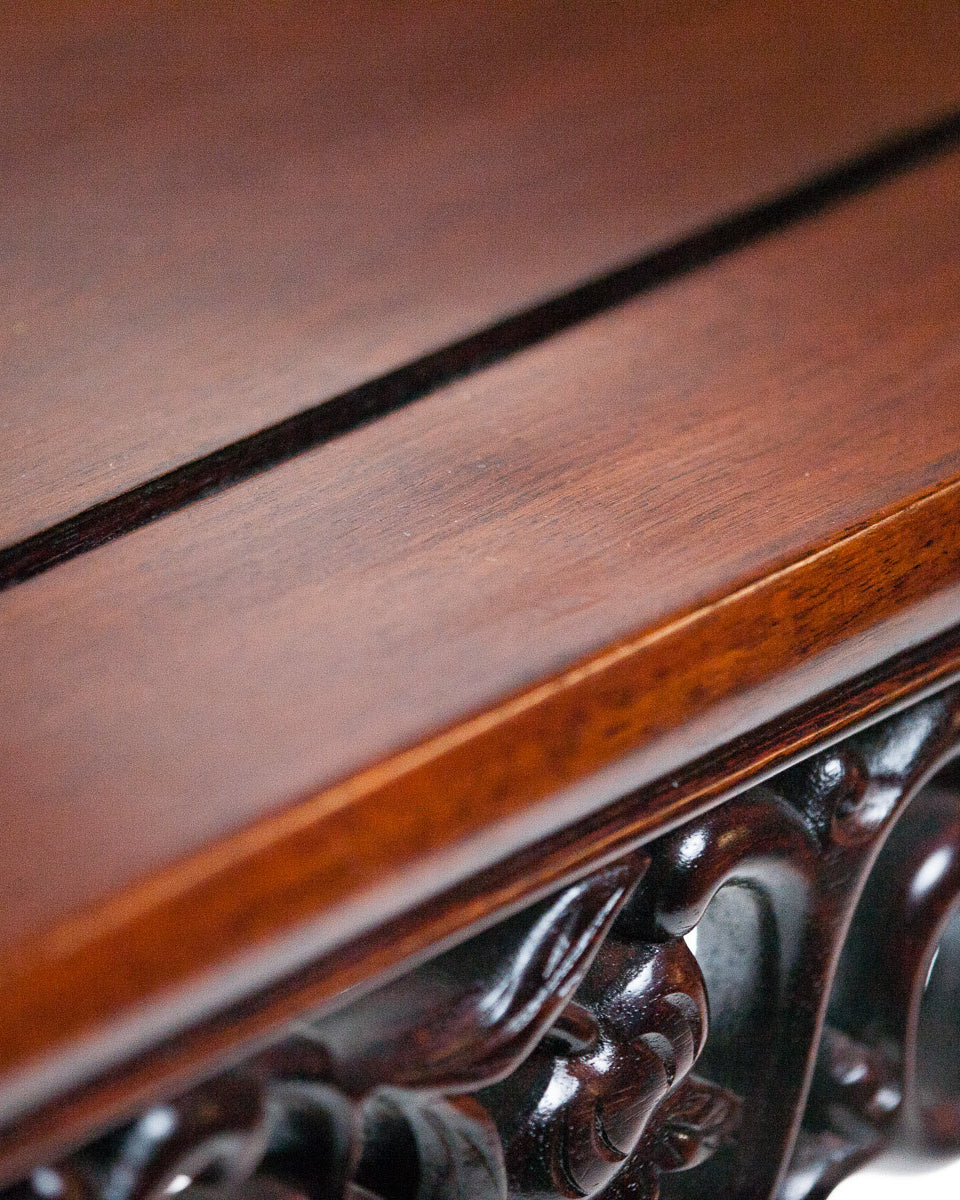 Rosewood Hand-Carved Coffee Table