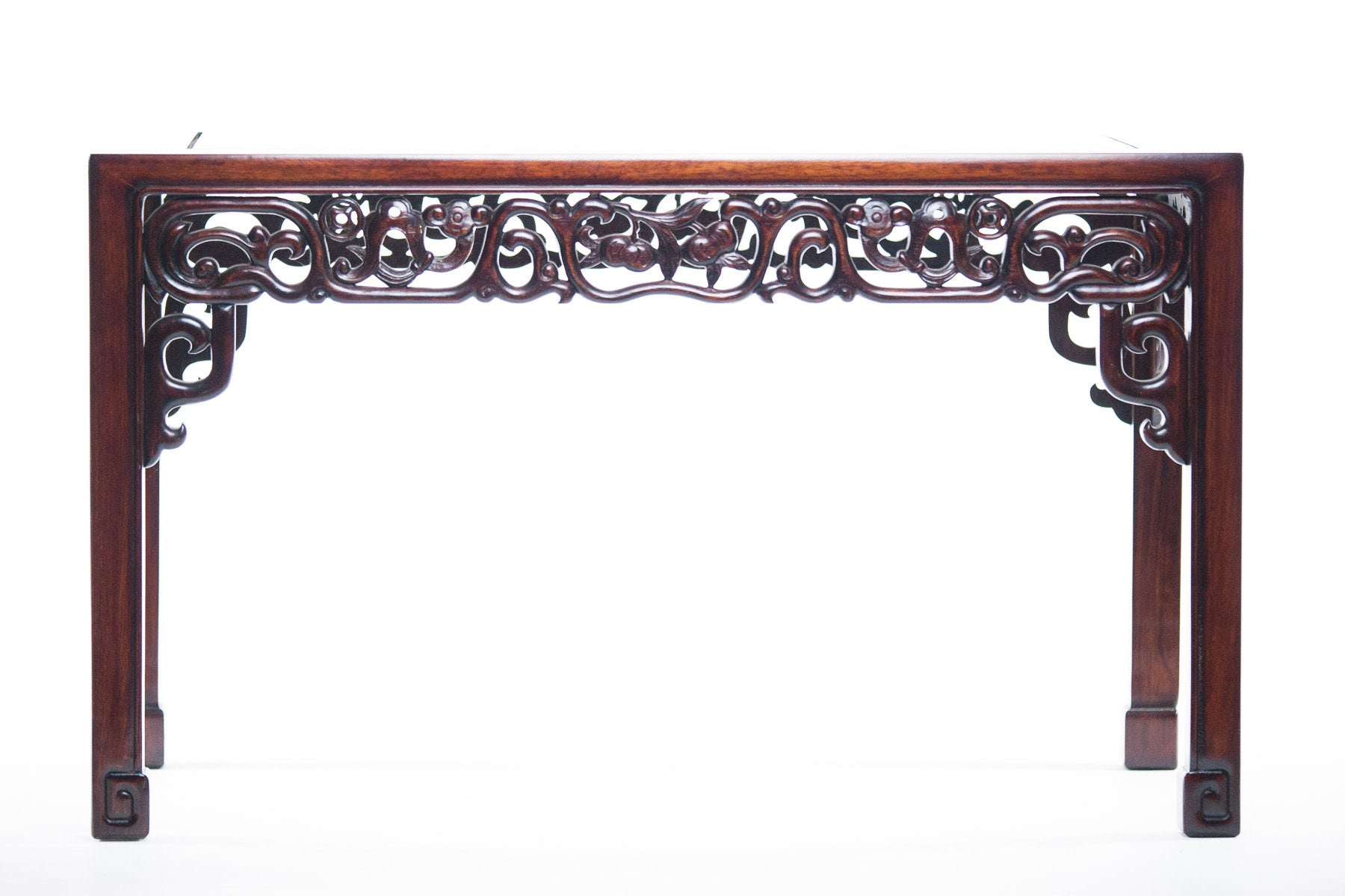 Rosewood Hand-Carved Coffee Table