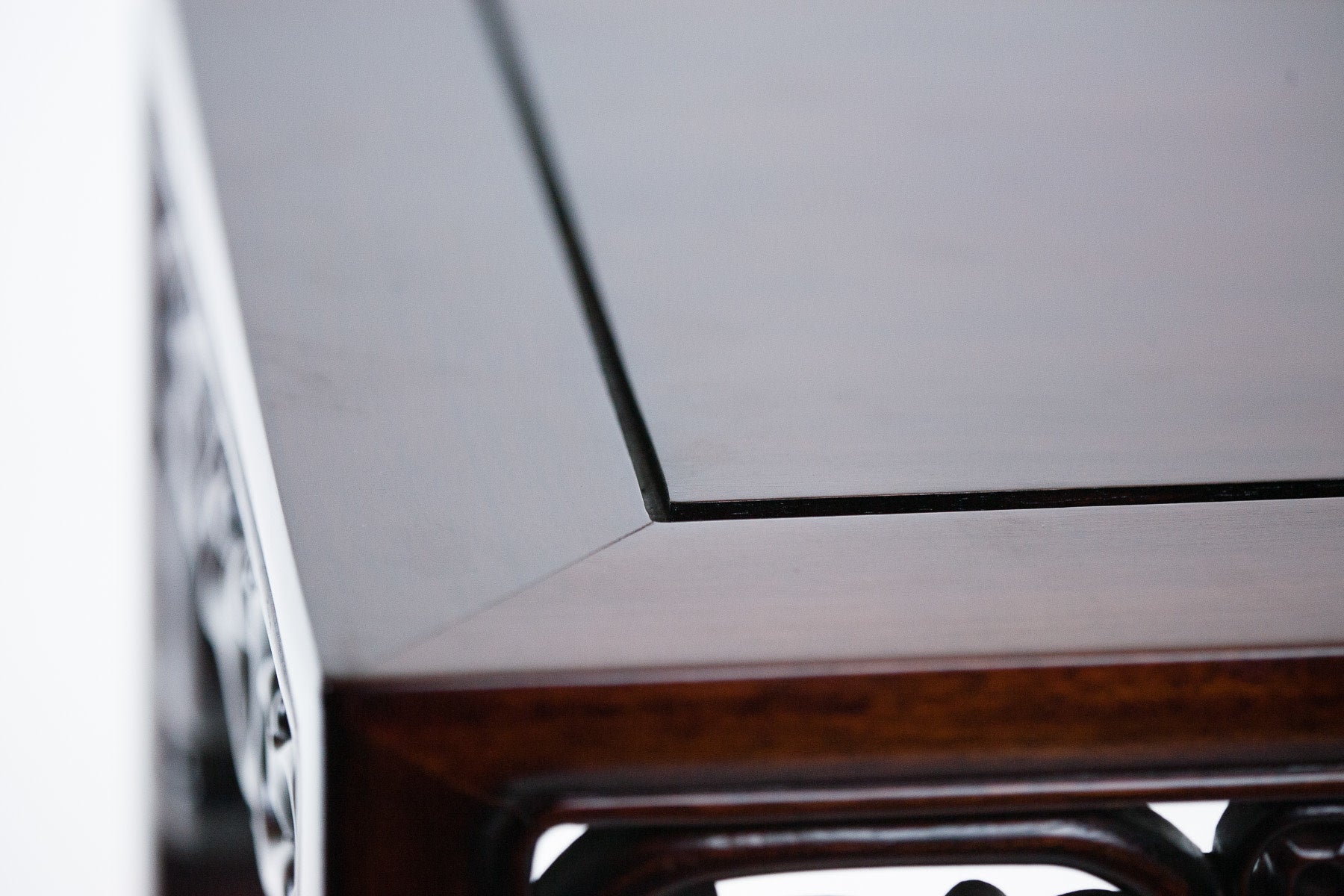 Rosewood Hand-Carved Coffee Table