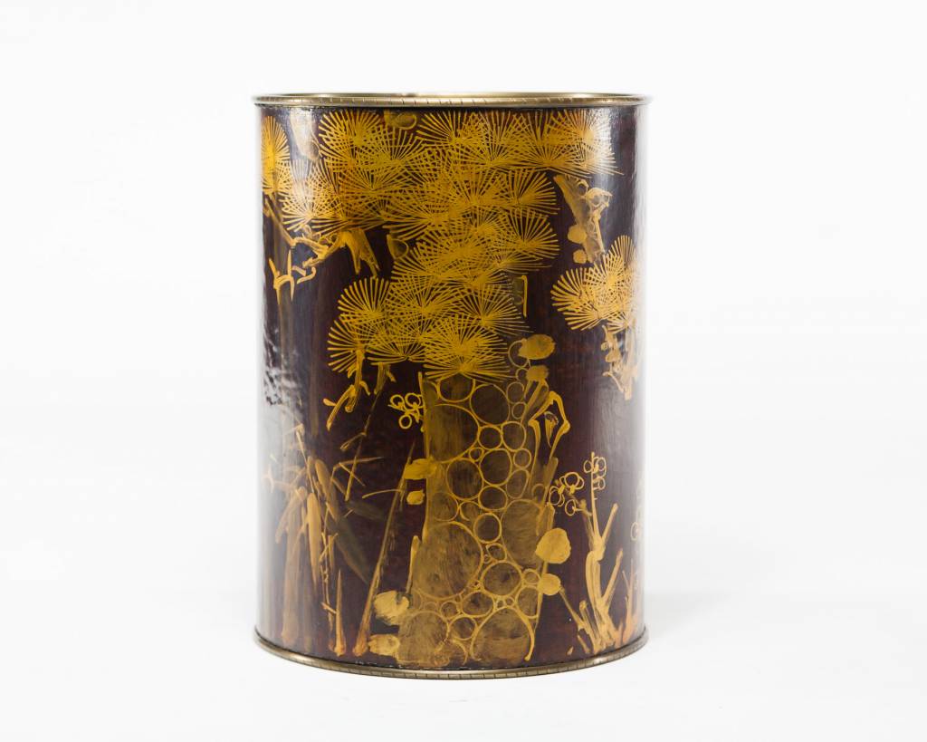 Leather Umbrella Stand Bin