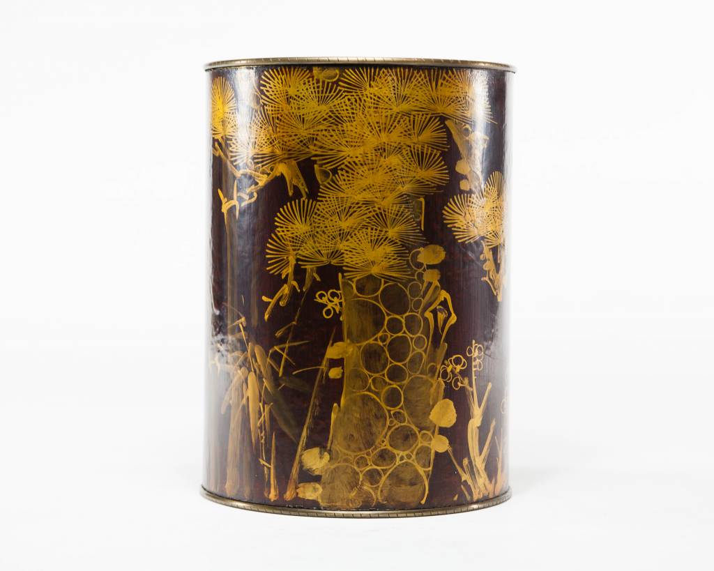 Leather Umbrella Stand Bin