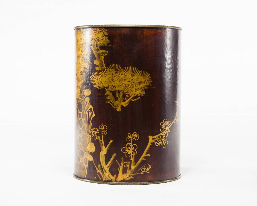 Leather Umbrella Stand Bin