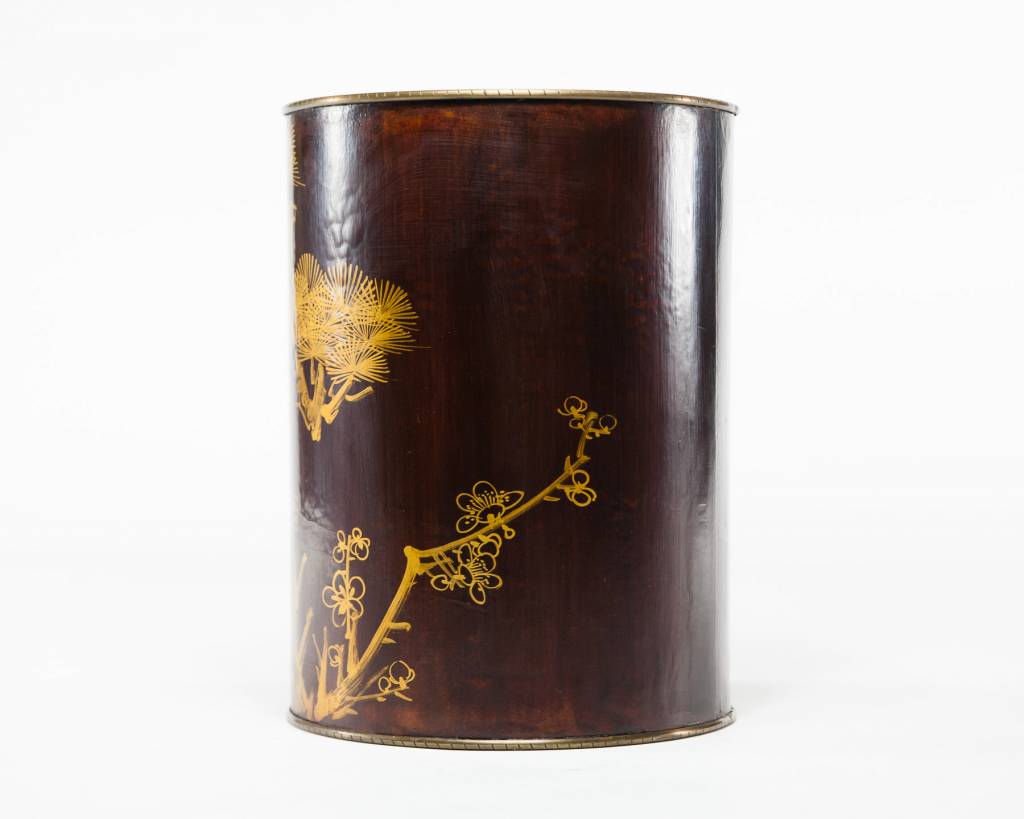 Leather Umbrella Stand Bin