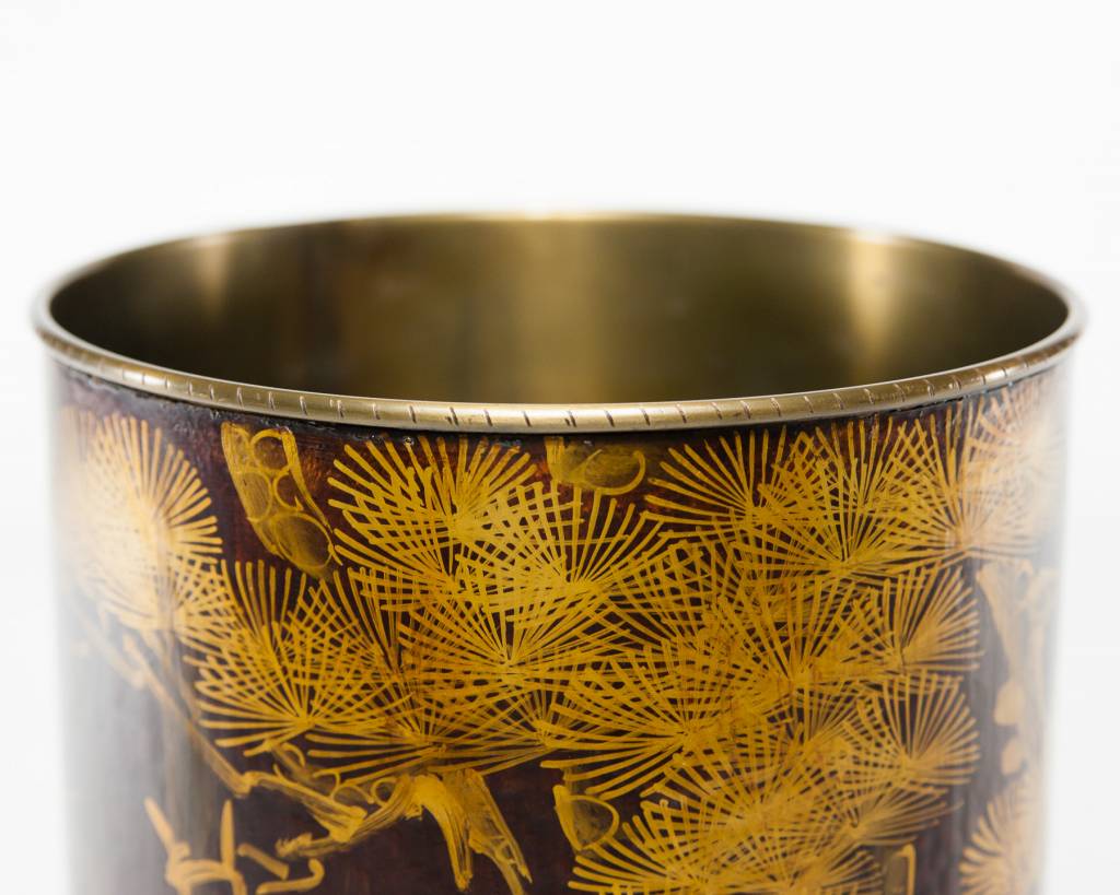 Leather Umbrella Stand Bin