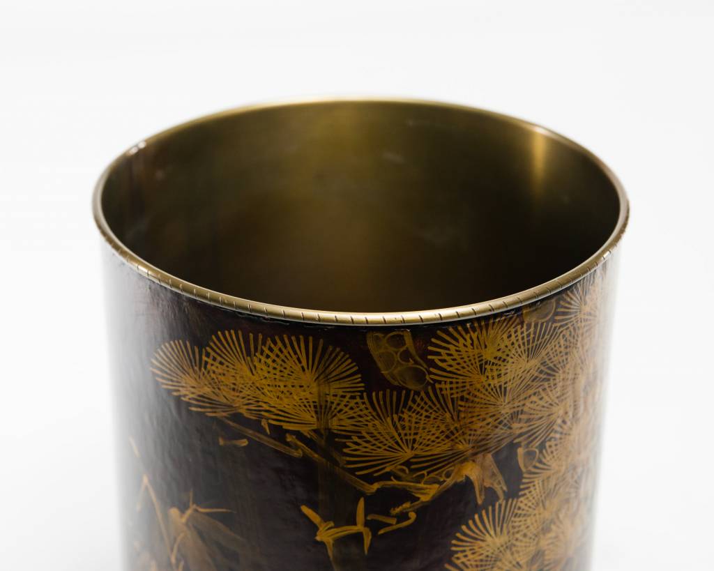 Leather Umbrella Stand Bin