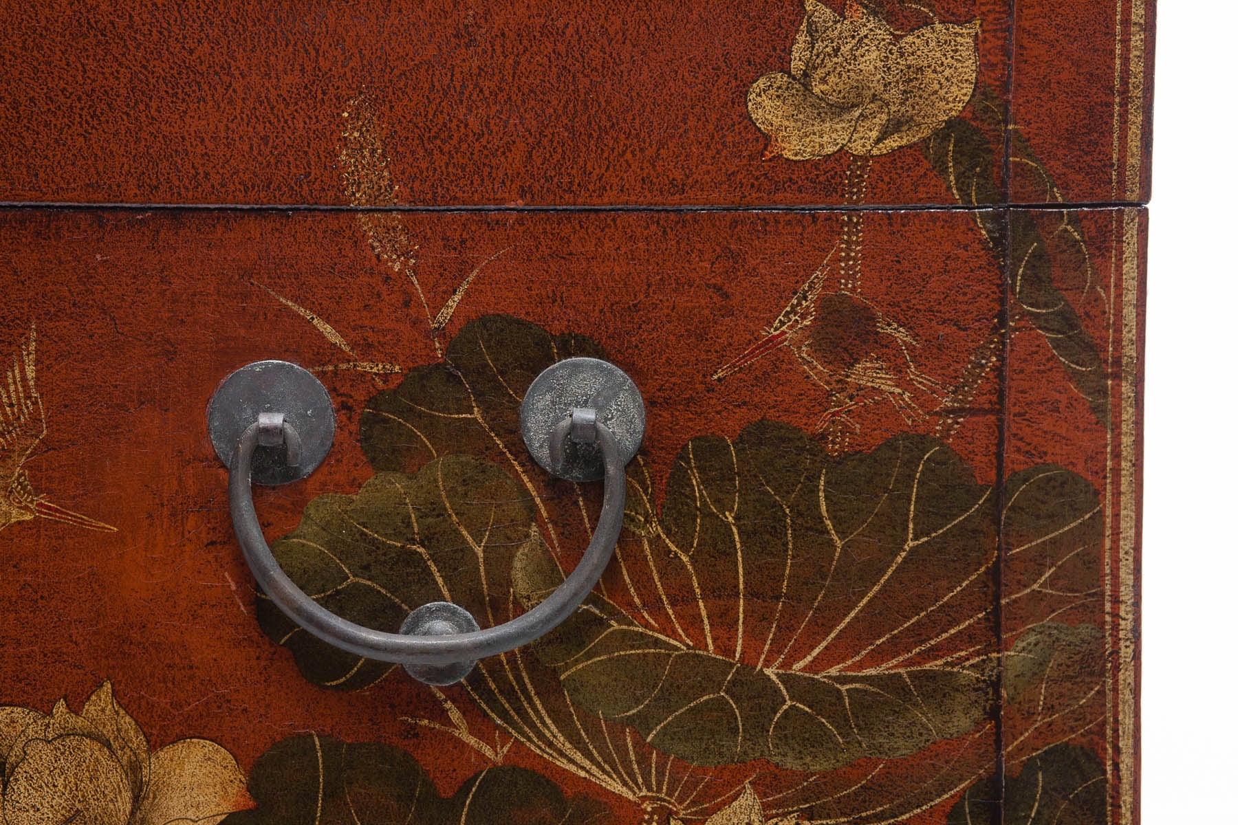 Mahogany Purity Leather Box With Full Hardware(18.5")