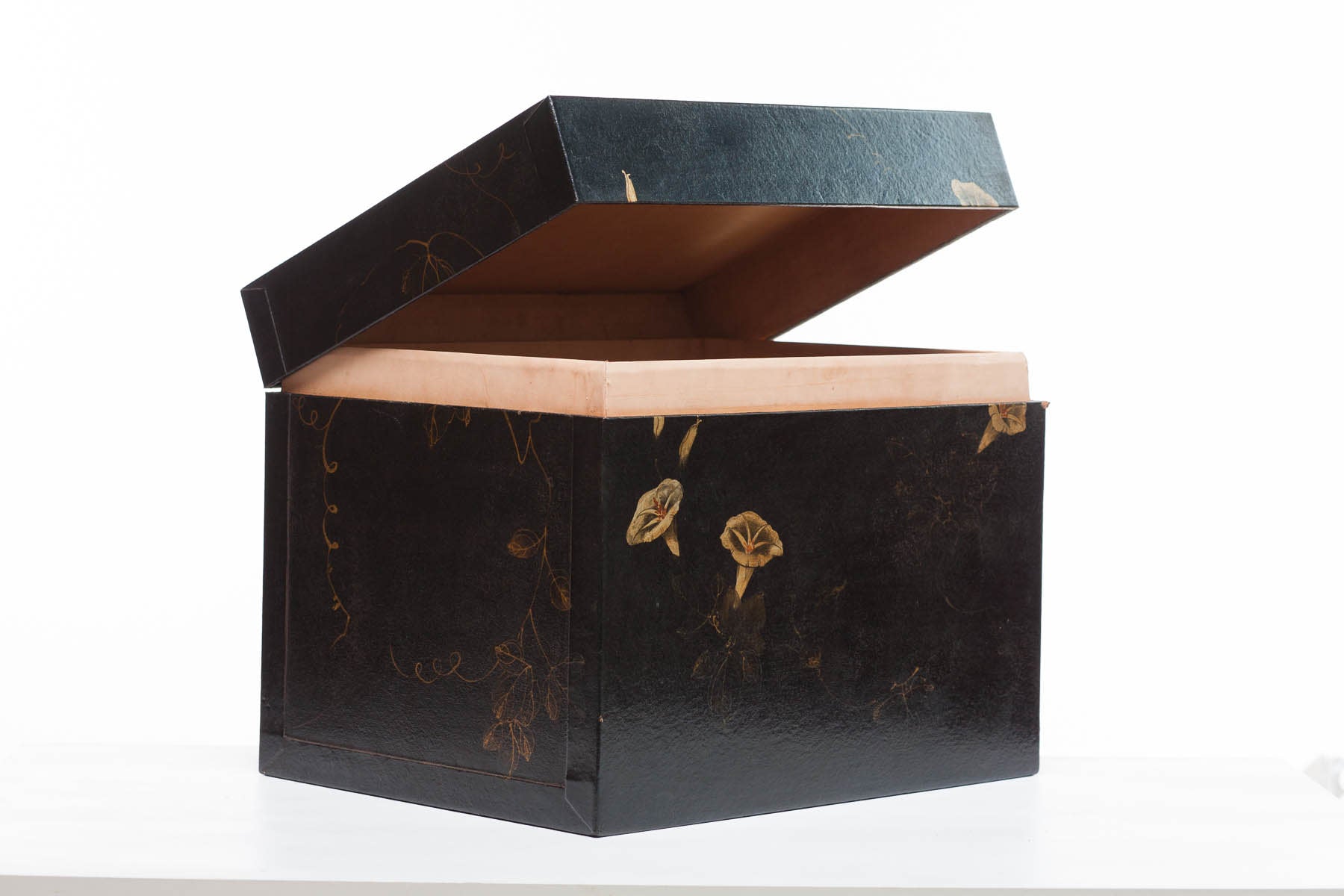 Black Valentine Leather Box