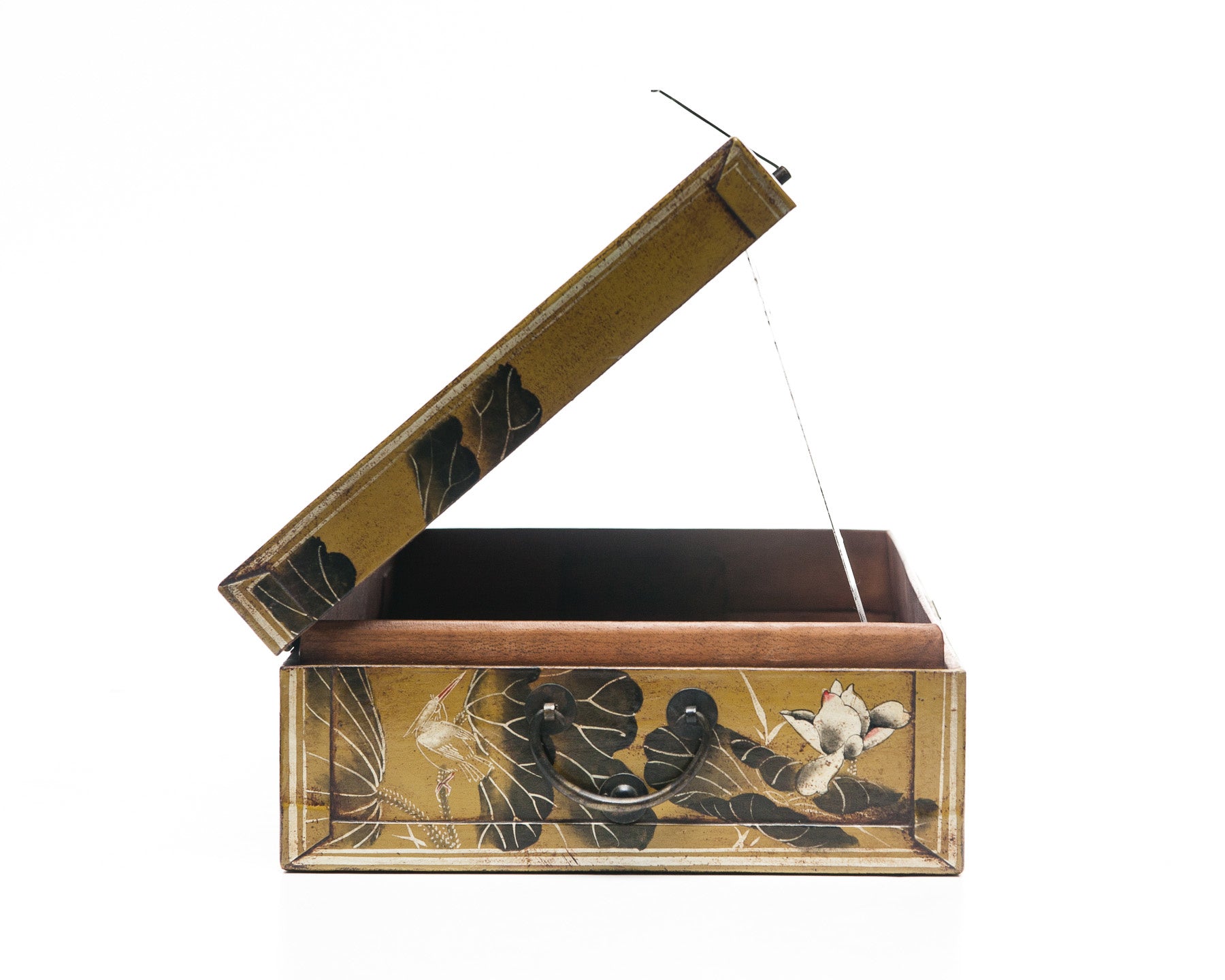 Olive Yellow Purity Leather Box (17")