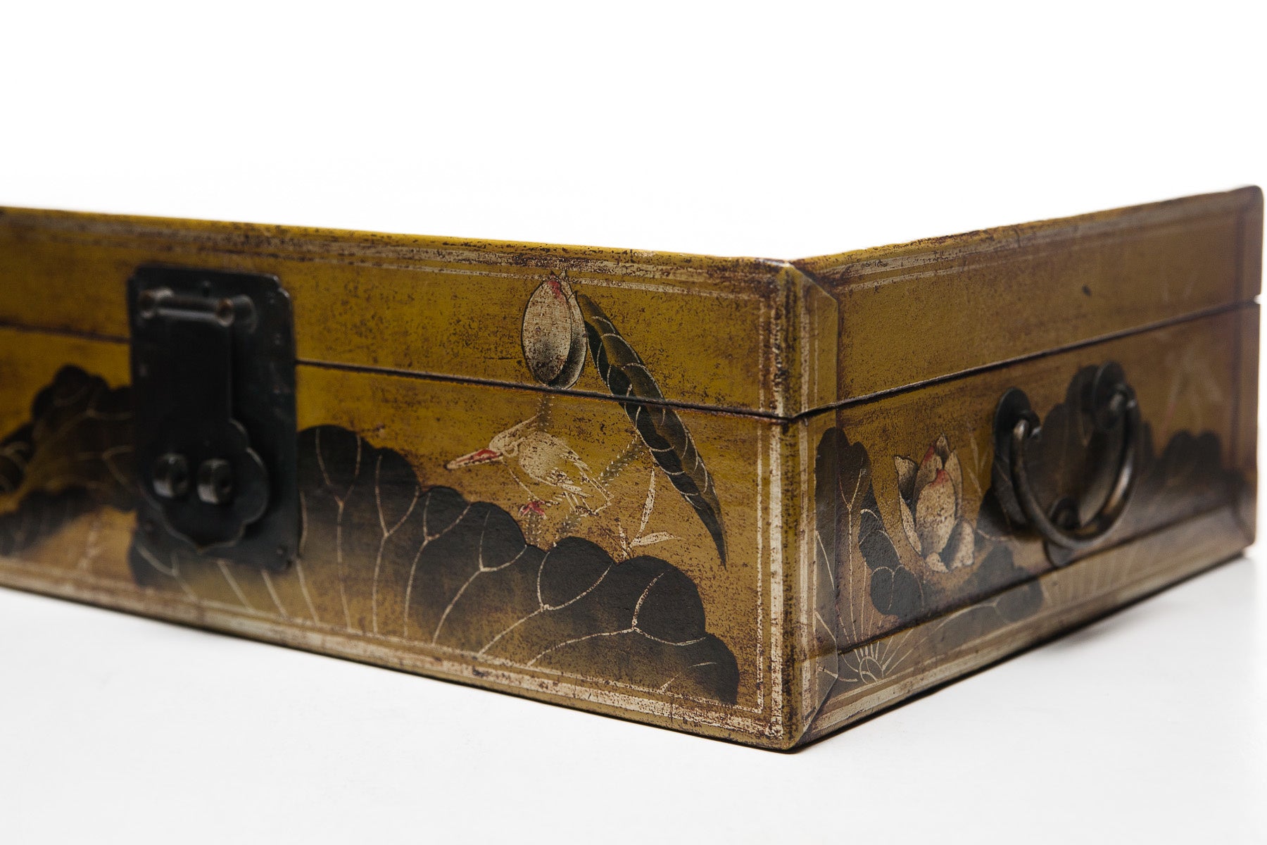 Olive Yellow Purity Leather Box (17")