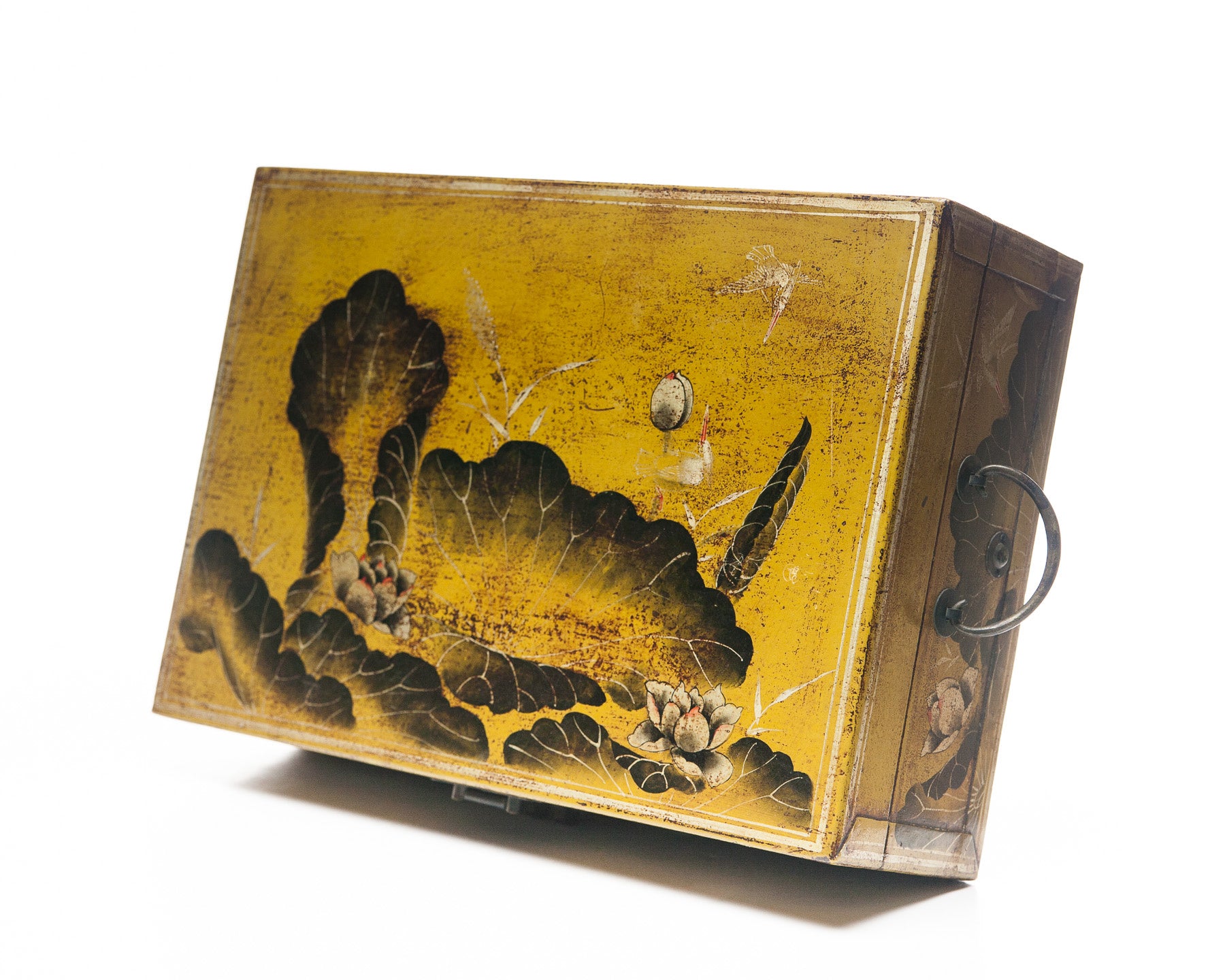 Olive Yellow Purity Leather Box (17")