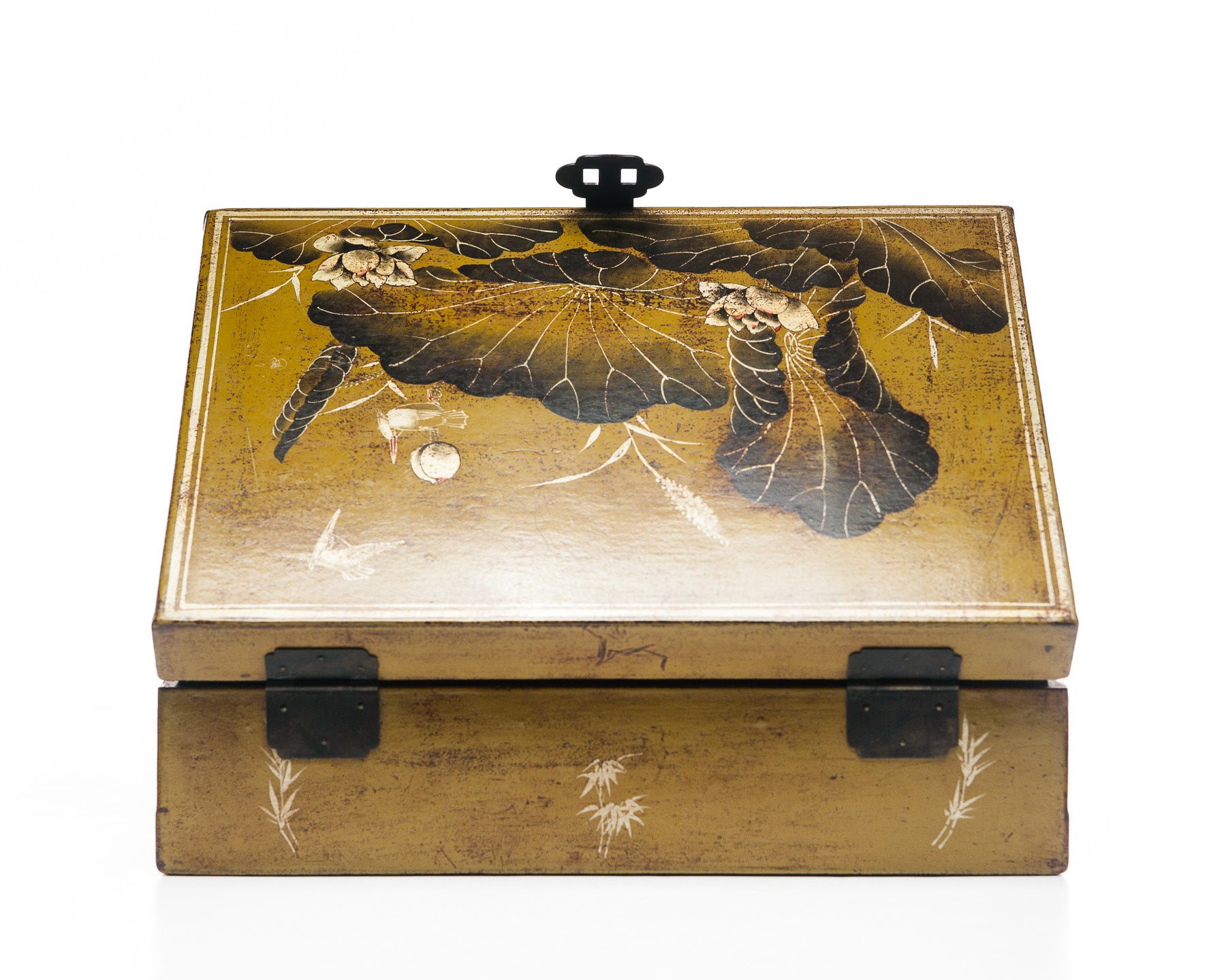 Olive Yellow Purity Leather Box (17")