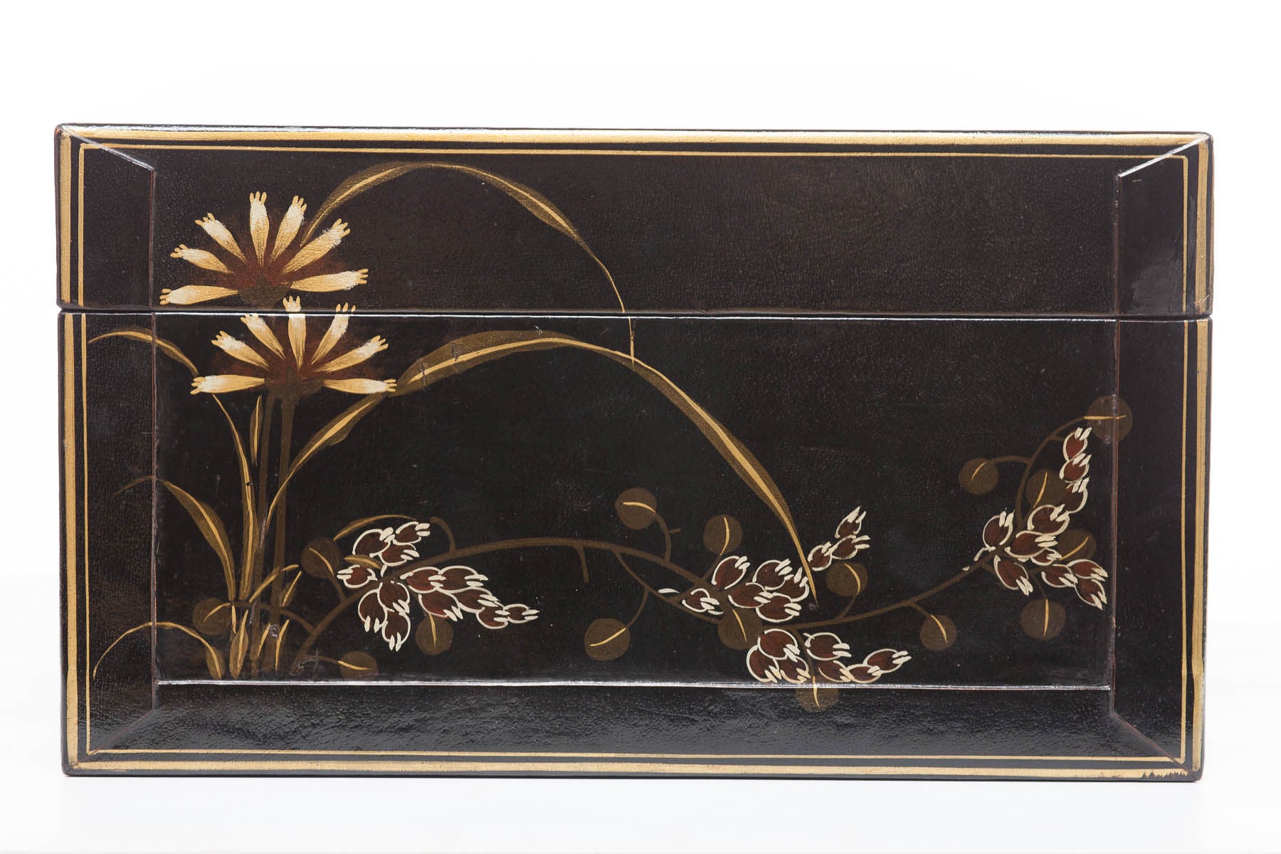 Black Thrive Leather Wide Box