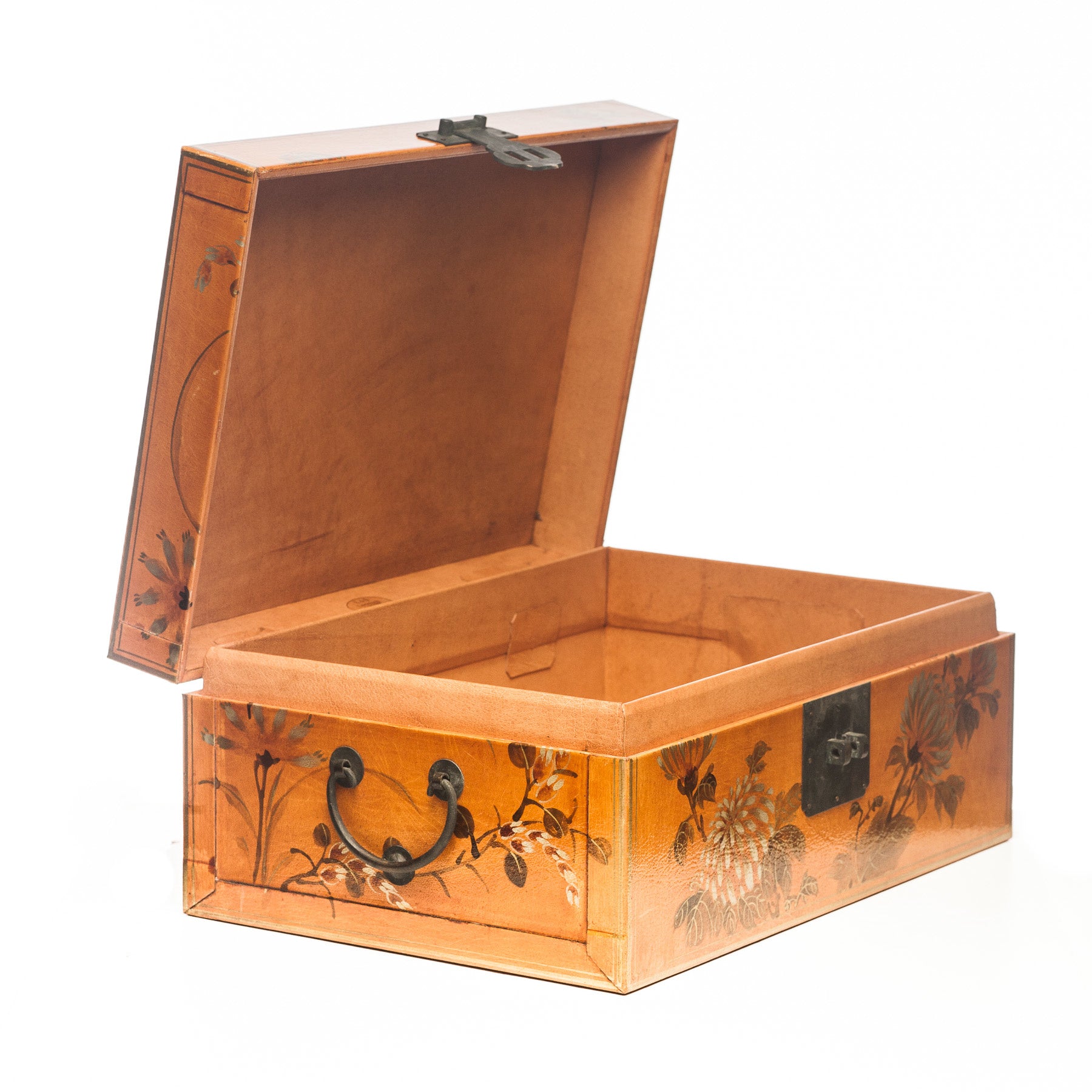 Natural Thrive Leather Box with Full Hardware (16.5")