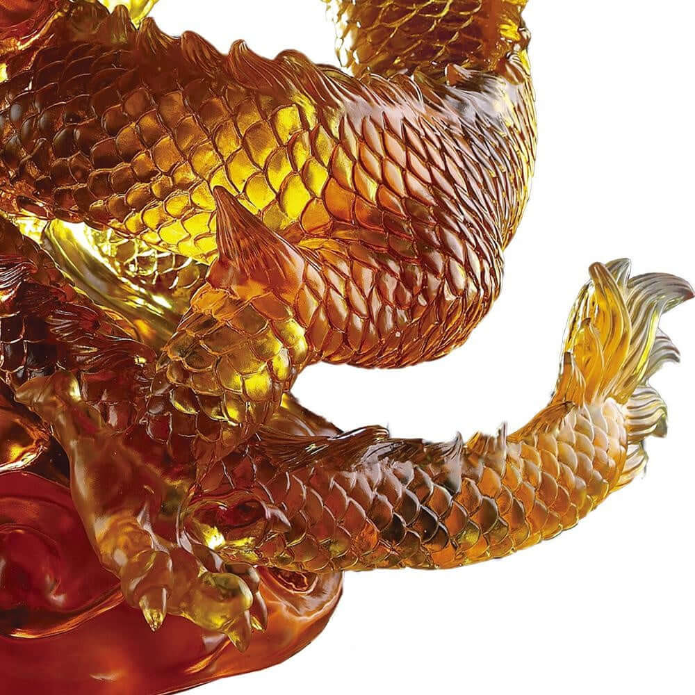 LIULI Crystal Art Crystal Dragon (Limited Edition) "An Overwhelming Force From The East"