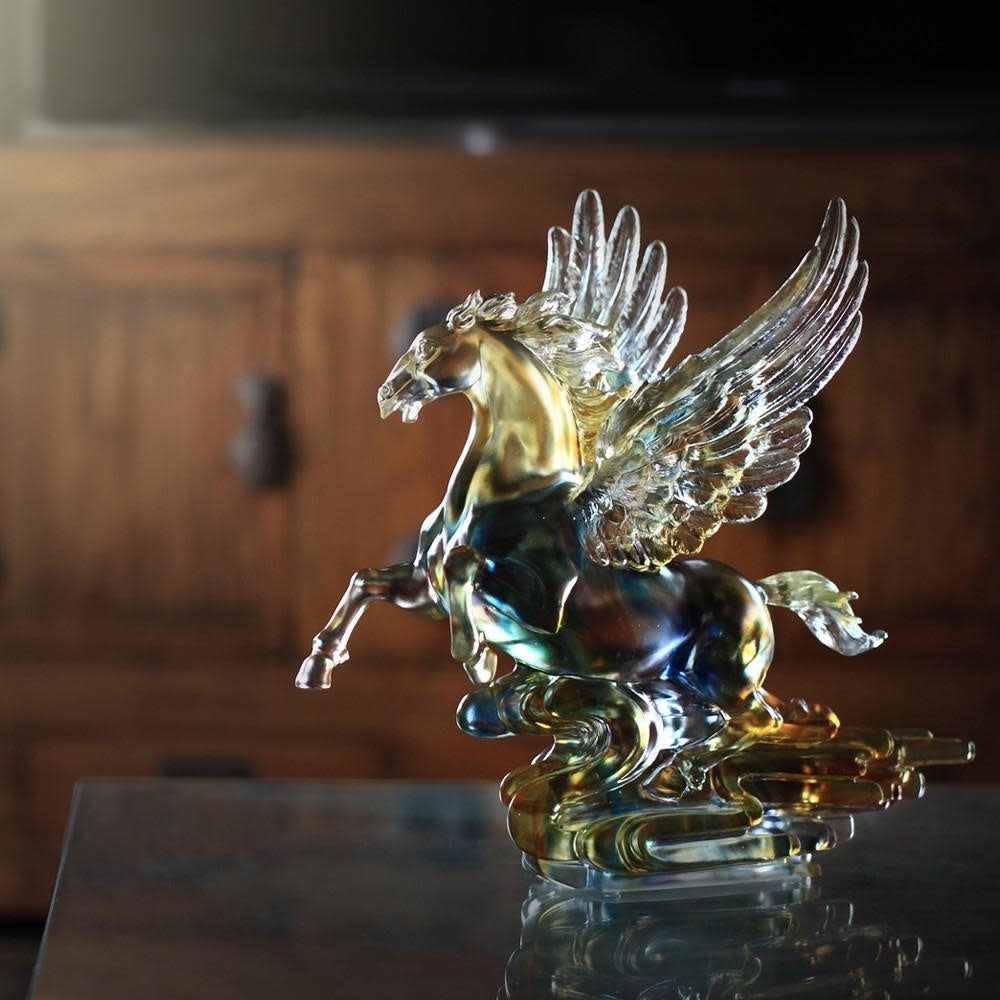LIULI Crystal Art Crystal Pegasus (Limited Edition)