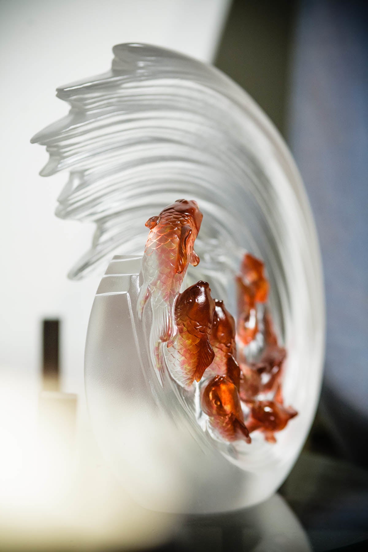 LIULI Crystal Art Crystal Koi (Limited Edition)
