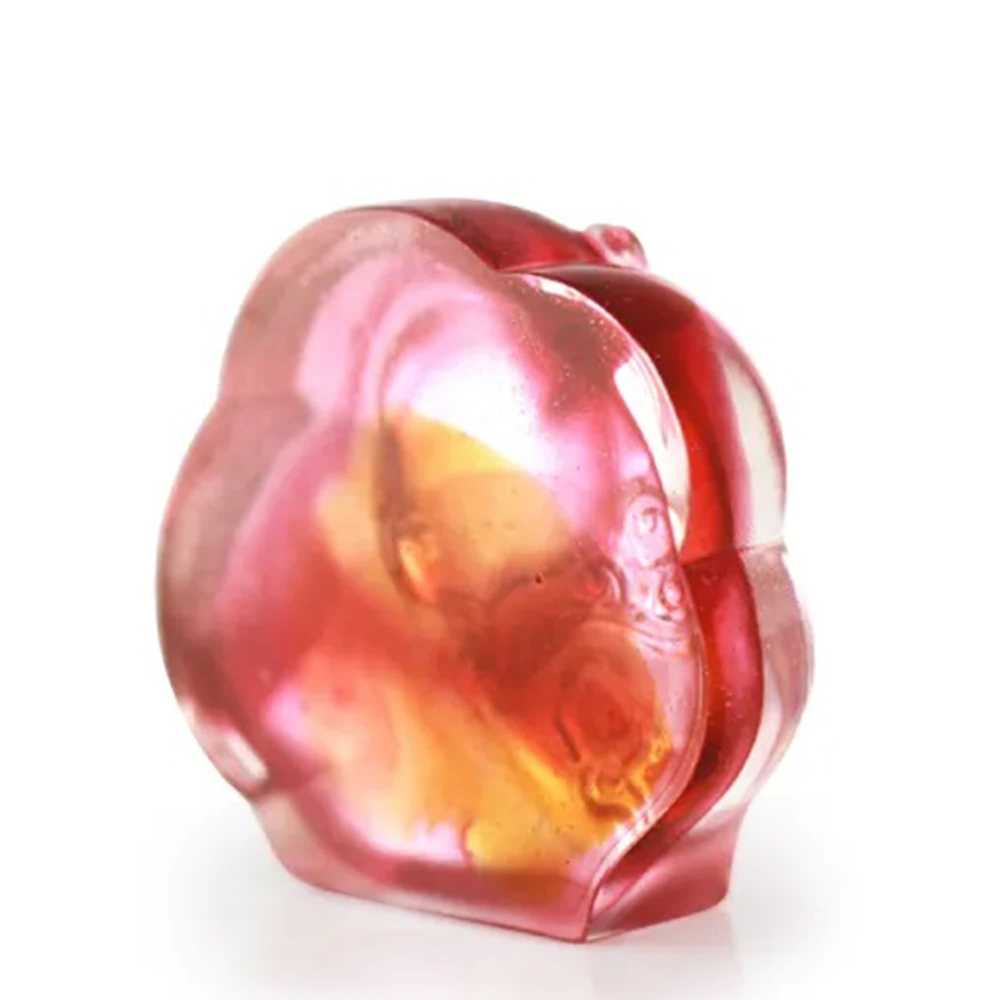 LIULI Crystal Art Crystal Paperweight, "Ruyi from Above"