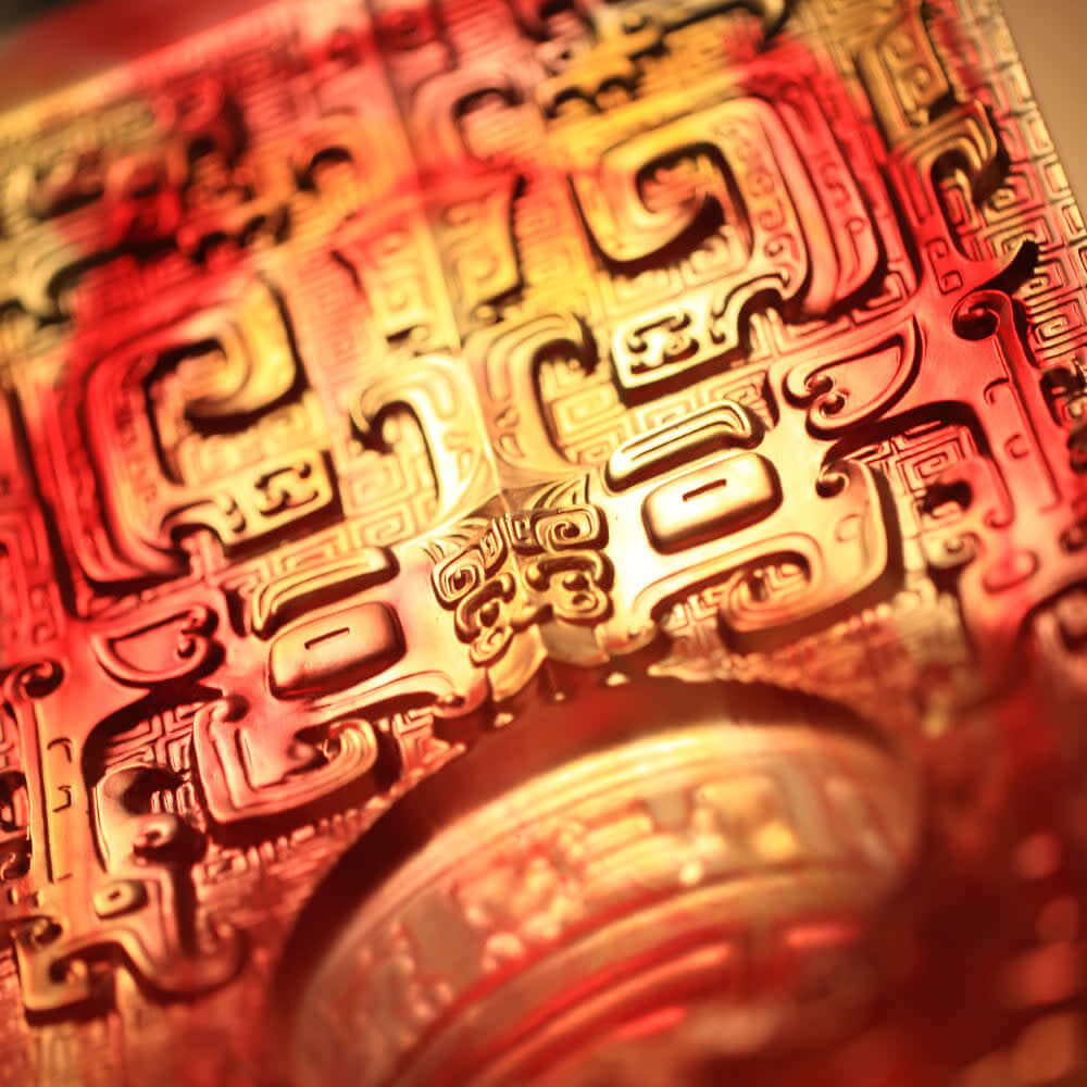 LIULI Crystal Art Crystal Art Ding Vessel | Ding of Mutual Respect