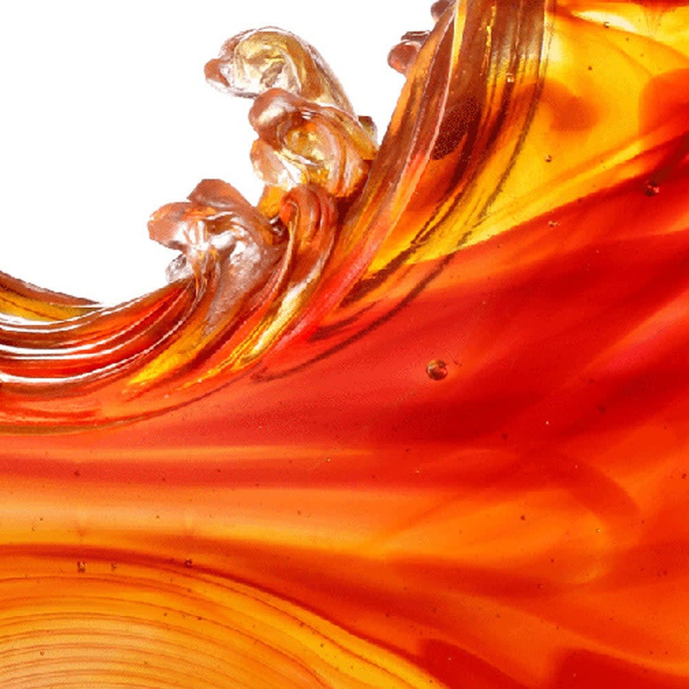 LIULI Crystal Art Crystal Dragon, "Ubiquitous Brilliance of the Dragon" (Collector's Edition)