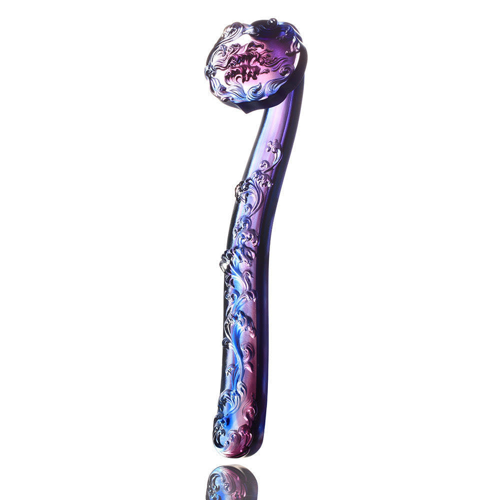 LIULI Crystal Art Crystal Ruyi, Fengshui, "The Majestic Age of Ruyi-Ruyi of Success"