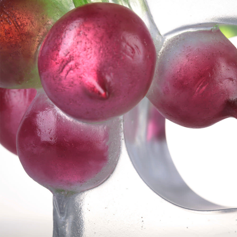 LIULI Crystal Art Crystal Radish, "The Heart of Our Great Land"