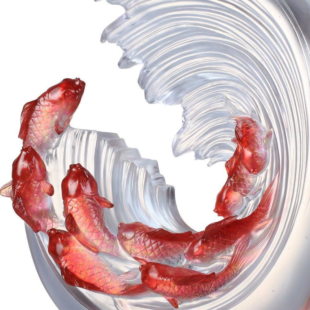 LIULI Crystal Art Crystal Koi (Limited Edition)