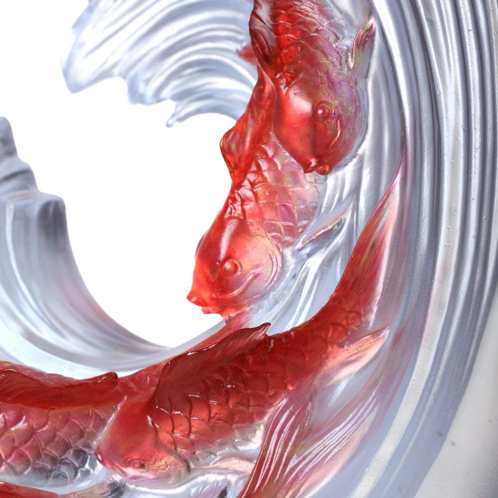 LIULI Crystal Art Crystal Koi (Limited Edition)