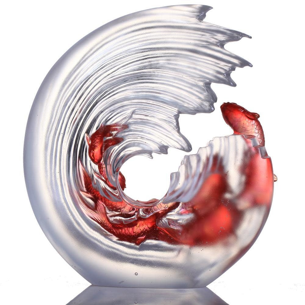 LIULI Crystal Art Crystal Koi (Limited Edition)