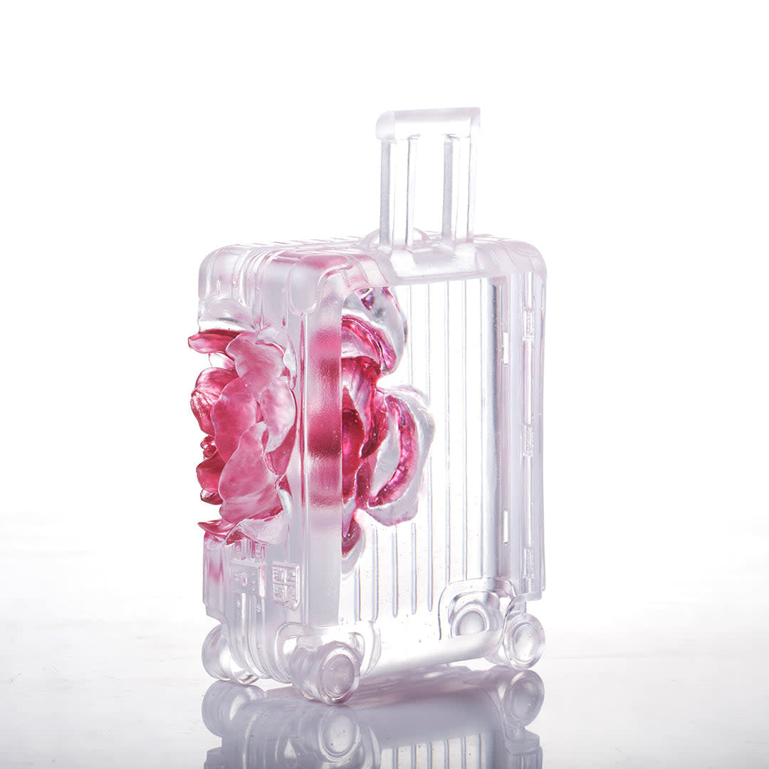 LIULI Crystal Art Crystal Flower "Packed with Confidence"