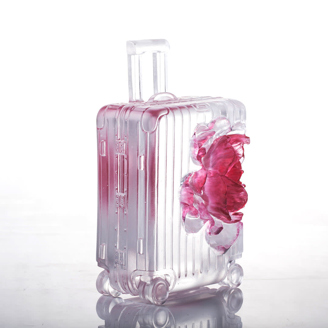 LIULI Crystal Art Crystal Flower "Packed with Confidence"