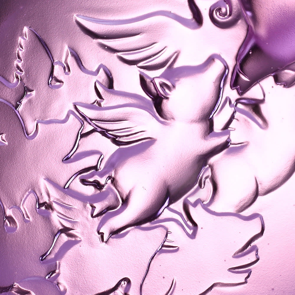 LIULI Crystal Art Crystal Pig Figurine, "I Too Can Fly High"