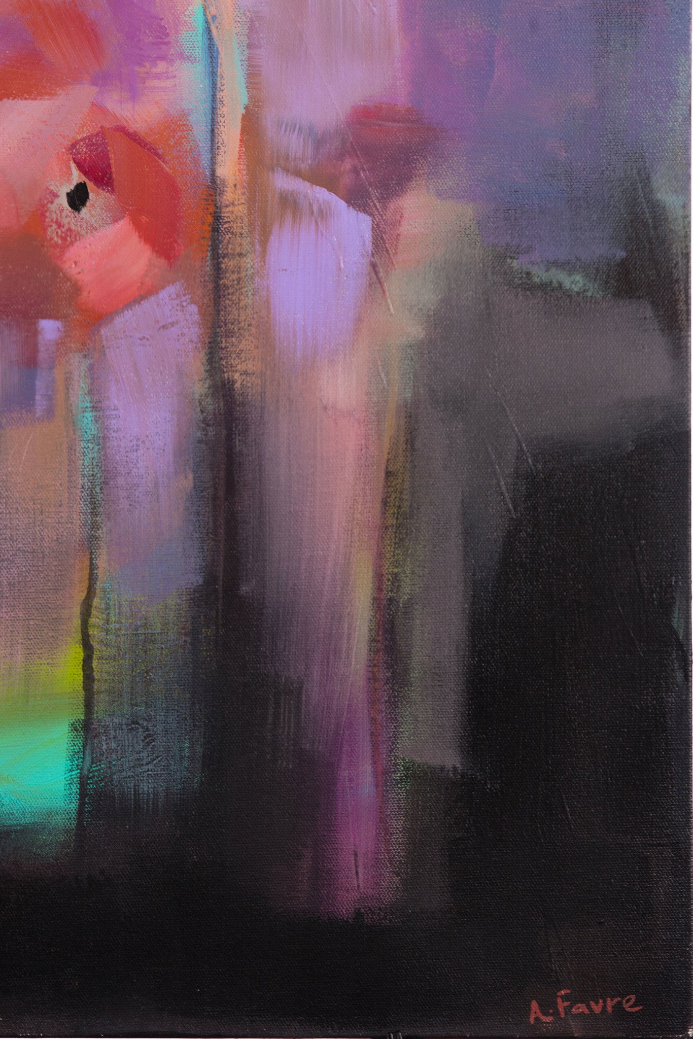 Poppies Abstract by Amber Jessica