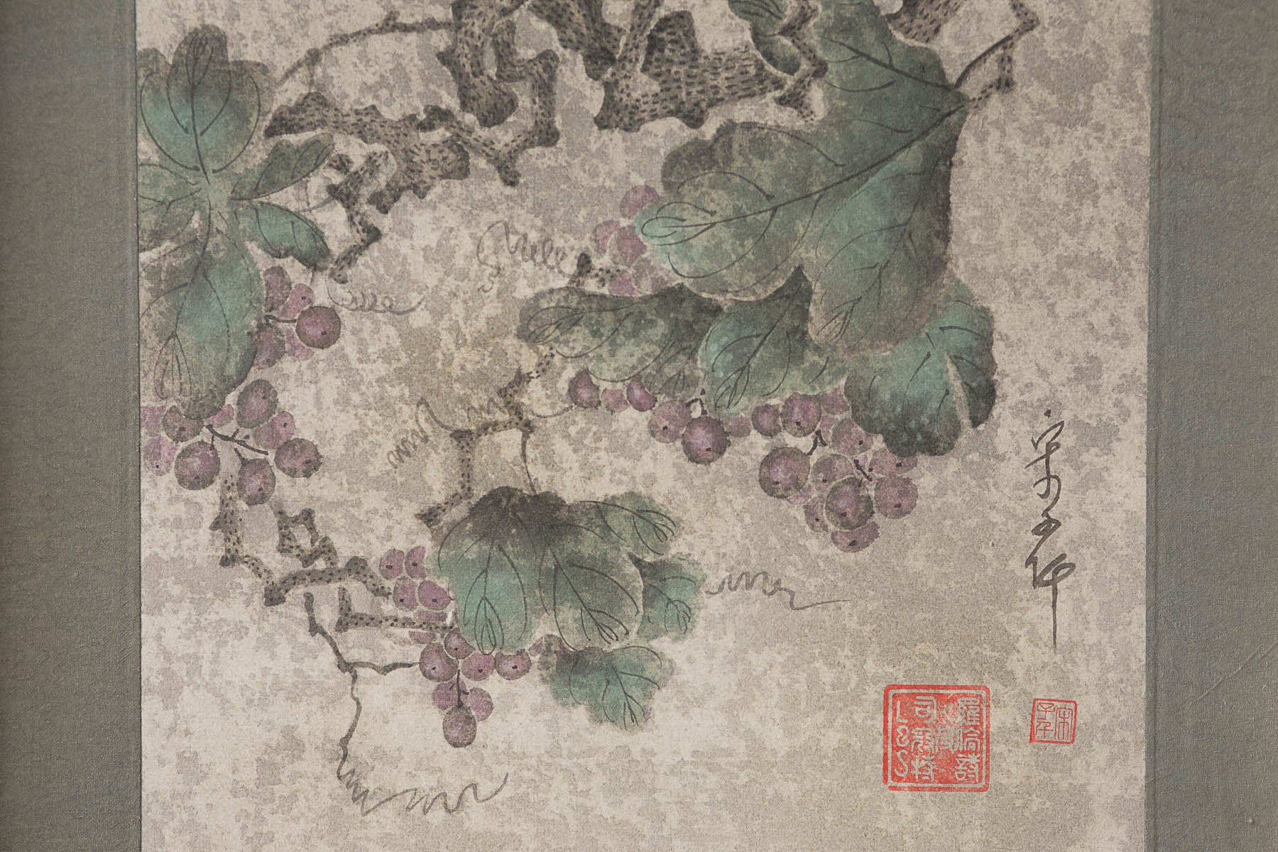 Lawrence & Scott Grapevine Moment #4 Painting by Sung Tze-Chin