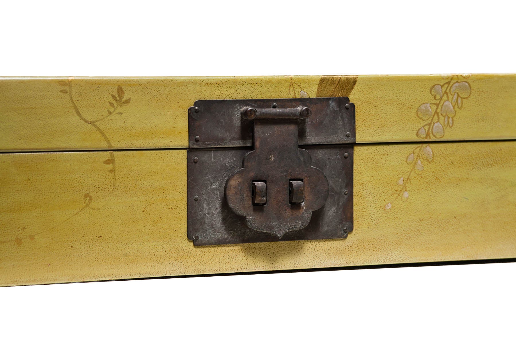 Tea Leaf Green Vitality Leather Box (48") With Full Hardware