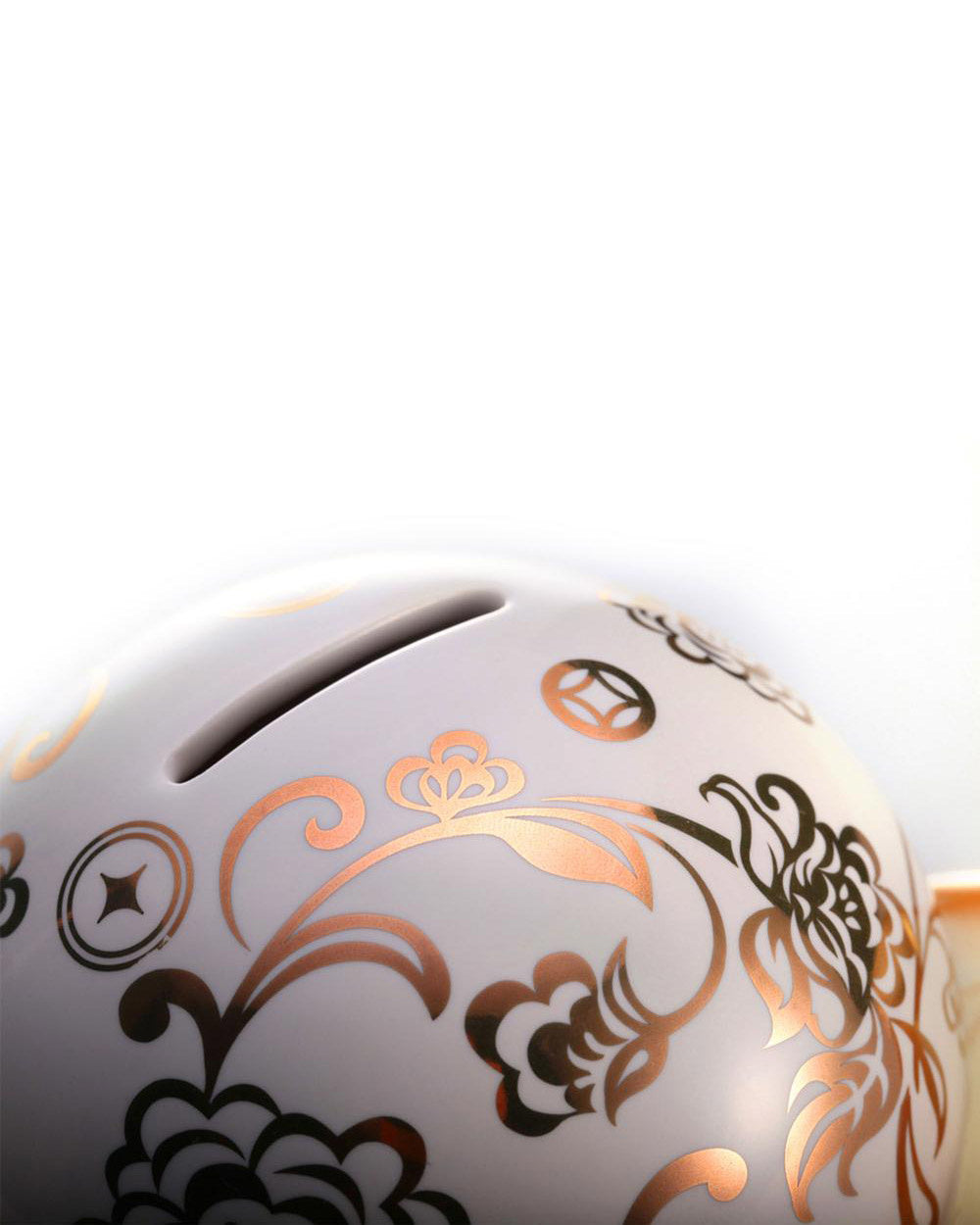 LIULI Crystal Art Crystal Mouse, Piggy Bank, Year of the Rat, "Aboard the Auspicious Ship"