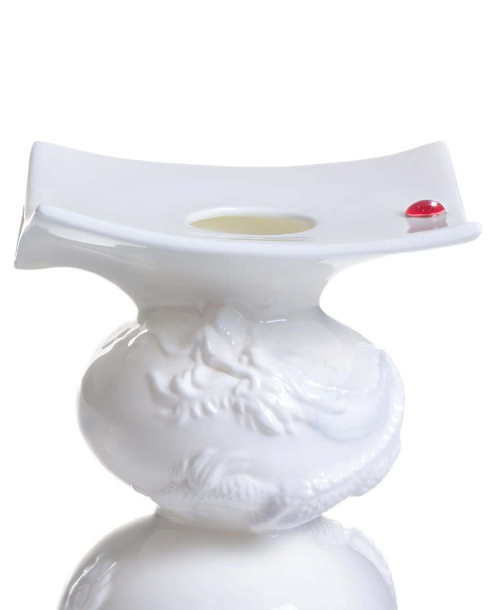 LIULI Crystal Art Bone China Sake Set - (3-Piece Set) "Li Bai’s Intoxication" Limited Edition