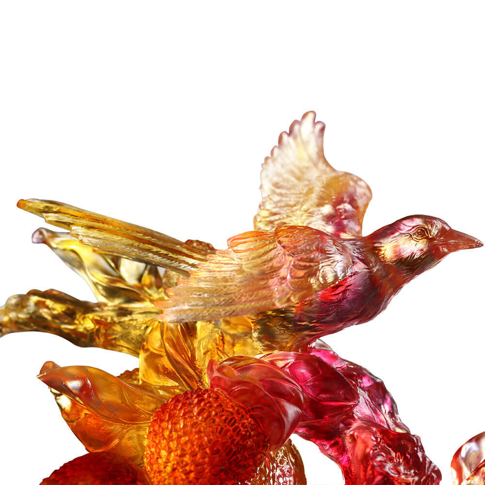 LIULI Crystal Art Crystal Art Sculpture, "The Fullest Beauty"